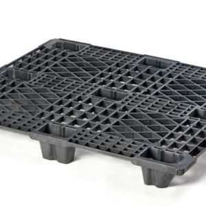 48x40 nestable export pallet with 4-way forklift entry